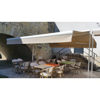 Store Double Pente 265 Motorisé 4X2x2