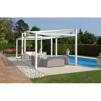 Pergola voile ombrage étanche 4x4