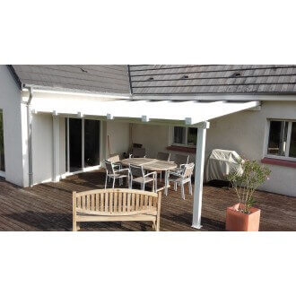Pergola toile tendue précontraint 5x3