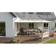 Pergola toile tendue blanche 5x3