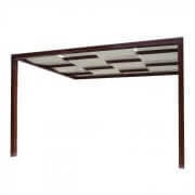 Pergola toile tendue entrelacée