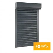 Volet roulant aluminium SOMFY ral 7016