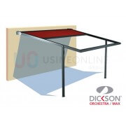 Store banne sur pieds toile acrylique