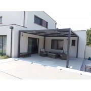 Pergola toile entrelacée 5x5