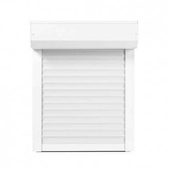 Volet roulant coffre extérieur pvc blanc
