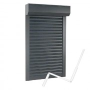 Volet roulant aluminium gris antracite 7016