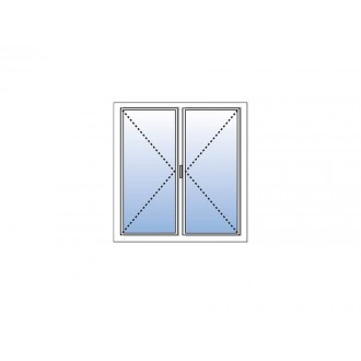 Fenêtre PVC 2 Vantaux