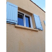 Fenêtre pvc 2 vantaux avec oscillo battant