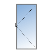 Baies à Galandage 1 Ouvrant vers la gauche