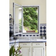 Fenetre alu 1 vantail tirant gauche