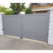 Portail Aluminium plein Anais