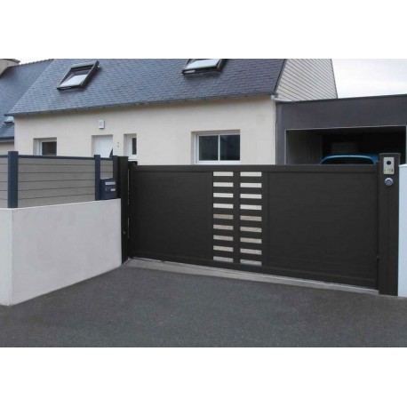 Portail Alu Coulissant Dylia