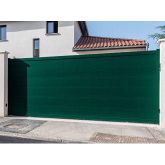 Portail Coulissant Aluminium plein Karina