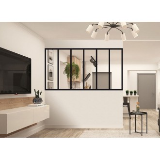 Verrière Aluminium 6 Vitrages Sur Mesure