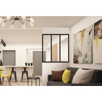 Verrière Aluminium 3 Vitrages Sur Mesure