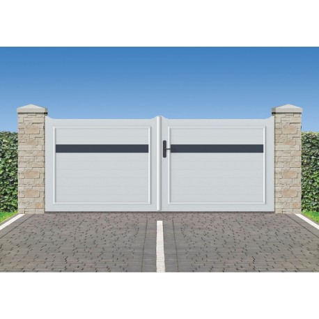 Portail PVC Battant Pré