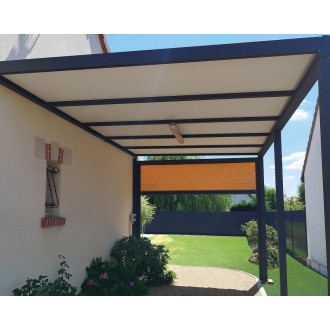 Carport Alu adossé sur mesure