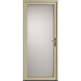 Porte d'Entrée Aluminium Stan Vitrage Intégral Sur Mesure