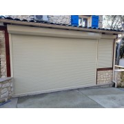 Volet roulant alu beige 3775 x 2500 mm & 1000x1650 mm