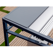 Toile Tendue 100% Etanche Pergola Rétractable S-Luxe Soltis w96 Ferrari®