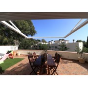 Pergola Suspendue Toile Rétractée S-Luxe Sauleda® Technical Etanche Electrique