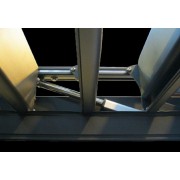 Pergola bioclimatique entre 3 murs