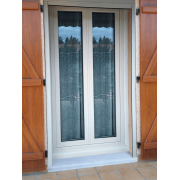 Porte fenêtre pvc 2 vantaux 2.08 x 1.14 m pose en rénovation