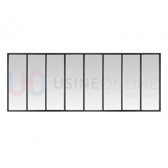 Verrière Aluminium 8 Vitrages Sur Mesure