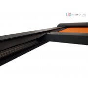 Coulisse avec joint d'étanchéité pergola toile enroulable autoportée 