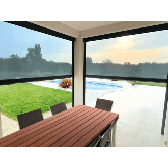Moustiquaire ZIP Pergola Bioclimatique