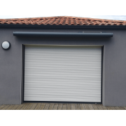 Store Banne Solaire Coffre Intégral Gris Anthracite 