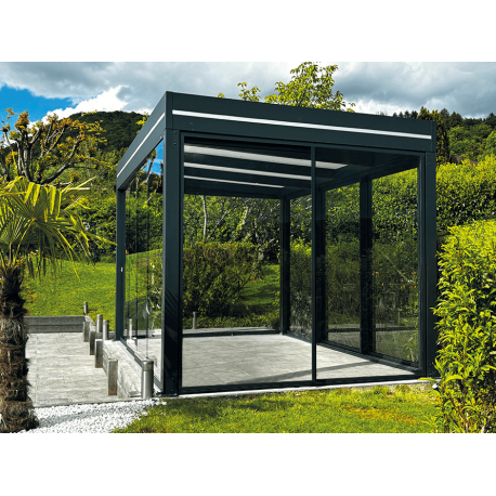 Paroi Fixe Vitrée 2.8m Pergola 