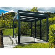 Paroi Fixe Vitrée 2.8m Pergola 