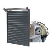 Volet roulant aluminium Delta Dore monté dans coffre linteau tunnel