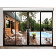 Baie coulissante 4 vantaux