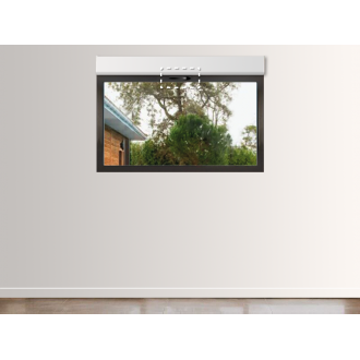 Châssis à Soufflet Aluminium (option Ferrage Invisible) avec Volet Roulant Intégré