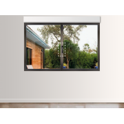 Fenêtre Aluminium 2 Vantaux (option Ferrage Invisible) avec Volet Roulant Intégré