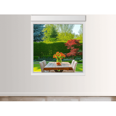 Châssis Fixe PVC avec Volet Roulant Intégré