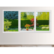 Fenêtre PVC 3 Vantaux - 1 Fixe à Gauche