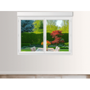 Fenêtre pvc 2 Ouvrants avec volet roulant intérieur intégré