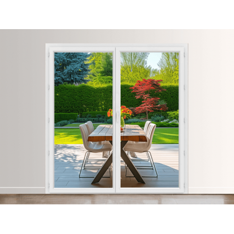 Porte-Fenêtre PVC 2 Vantaux