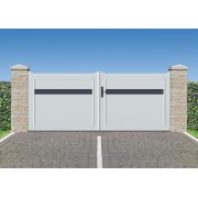 Portail PVC Battant Pré