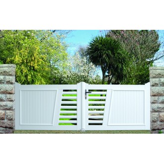 Portail PVC Battant Plage