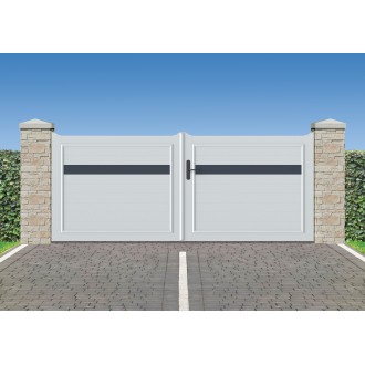 Portail PVC Coulissant Pré