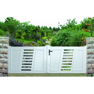 Portail PVC Coulissant Pesc