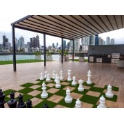 Pergola Toile Rétractable Grande S-Luxe 4 Poteaux 12x7 Sauleda® Gris Antracite Adossée Electrique