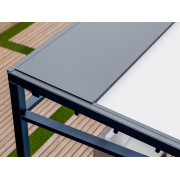 Auvent de Protection de Toile Pergola Toile Rétractable Grande S-Luxe Sauleda® 
