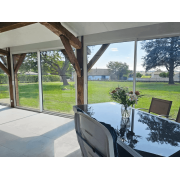 Baie Coulissante Alu 2 vantaux 3.4x2.31m