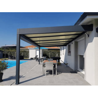 Pergola V3 Panneaux Sandwich 6x4m