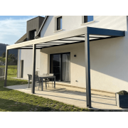 Structure Seule Pergola Adossée V3 7x3m